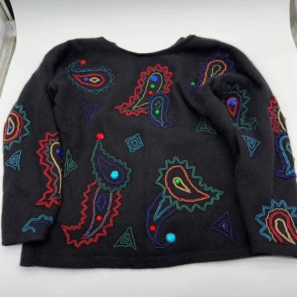 Women’s Adrienne Vittadini Vintage Knit Scoop Neck Sweater - Picture 5 of 6